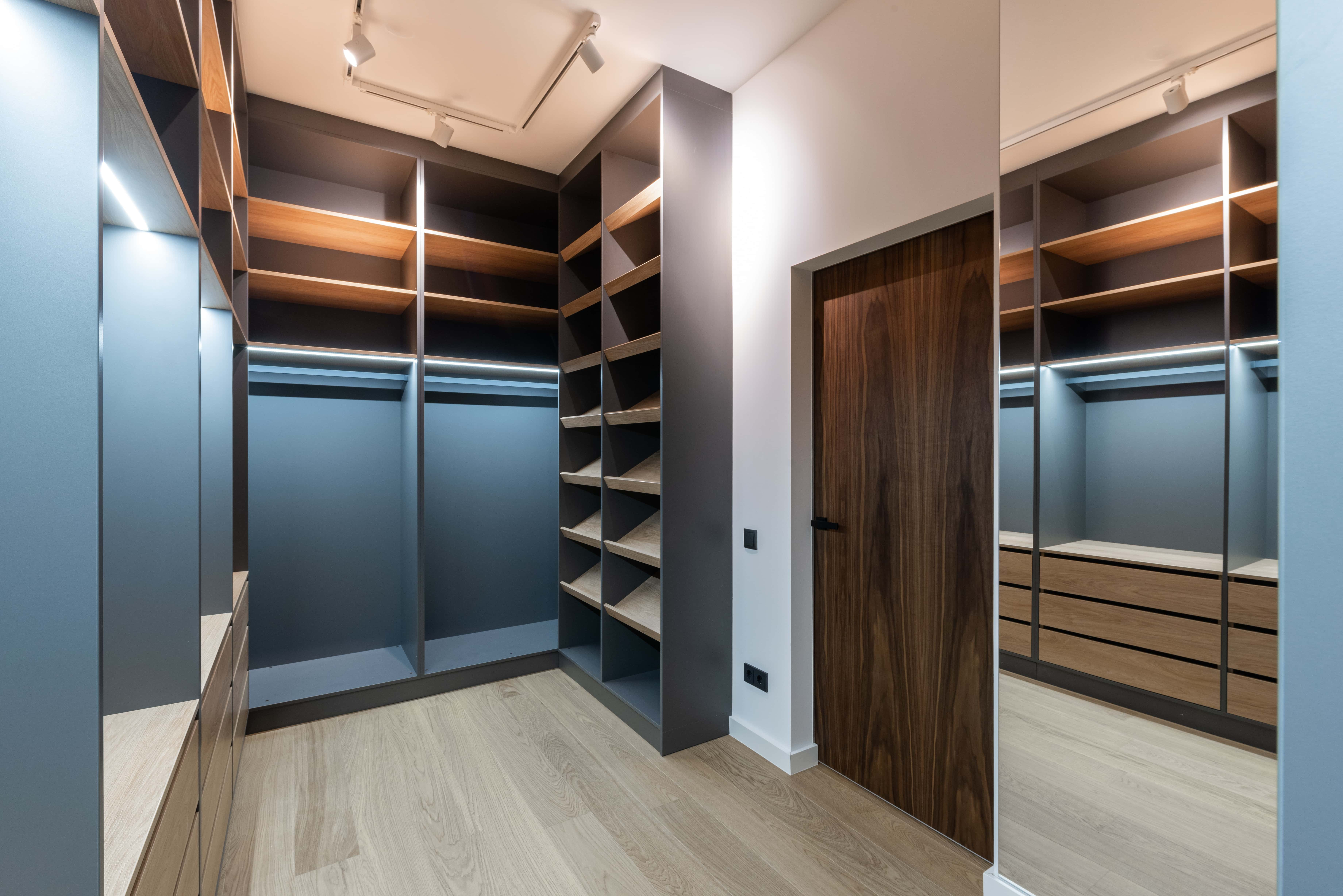 Modern custom closet